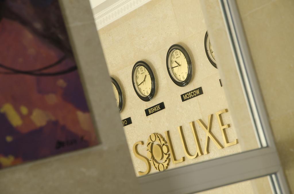 Soluxe Hotel Bischkek Exterior foto
